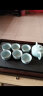 金镶玉 花梨木茶盘茶托 乌金石家用实木石头茶台排水式茶具盘64*30*4 花梨富贵简约茶盘 实拍图