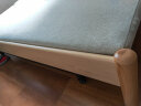 朵艺实木沙发床现代简约可折叠床北欧小户型家用客厅两用双人沙发 米白色沙发床1550*838*770mm 晒单实拍图