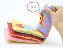 费雪(Fisher-Price)婴儿玩具布书宝宝撕不烂书3D立体书儿童手偶互动书 早教初级布书6件套 实拍图