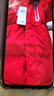 巴拉巴拉童装儿童羽绒服男童外套女童宝宝年冬装大绒被亲子装时尚长款加厚 新年红A版-白鸭绒-清洁度1000 160 实拍图