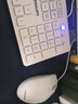飞利浦（PHILIPS） 键盘鼠标套装有线USB笔记本外接电脑台式游戏家用办公专用打字防水键鼠 白色升级版套装 实拍图