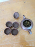 畅陶 宜兴紫砂壶传统手工原矿紫泥红皮龙茶壶茶具套装飞鸿壶 李晓璐 老紫泥款 250ml 实拍图