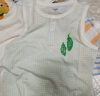巴拉巴拉婴儿衣服新生儿内着上衣宝宝两件装内着套装可爱萌趣时尚 白绿色调-两件装-208225131201 100 实拍图