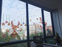 新新精艺新年装饰窗贴窗花元旦装饰玻璃贴2026马年过年春节装饰教室布置 实拍图
