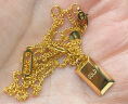 周大福 金条金砖黄金项链(工费880)40cm 约7.15g F226470 实拍图