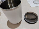 优之保温杯大容量304不锈钢马克咖啡杯男女办公室高颜值泡茶喝水杯子 白色500ML 实拍图