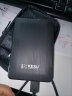 科硕（KESU）移动硬盘USB3.0安全加密高速存储 500G+硬盘包 k205-魅力黑 实拍图