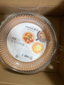 茶花（CHAHUA）空气炸锅纸食品级烘焙专用本色硅油纸双面圆形不沾烤箱 中号 【50张】 原生木浆护锅免洗 实拍图