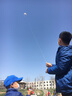 爱吃鱼自制风筝儿童涂色风筝手工教学风筝diy风筝材料包做风筝亲子玩具 加厚款恐龙+颜料画笔+50米线 实拍图