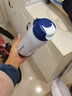 特百惠（Tupperware）吸管保温杯510ml 304不锈钢真空保温杯大容量男女学生水杯 吸管保温杯-蓝色 510ml 实拍图