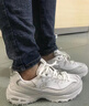 斯凯奇（Skechers）钻石熊女鞋夏季厚底增高老爹鞋透气百搭熊猫鞋休闲运动鞋12241 实拍图