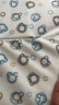 迪士尼宝宝（Disney Baby）婴儿枕头 幼儿园午睡1-3-6岁新生儿童记忆棉枕芯春秋季透气慢回弹波浪定型枕四季通用带枕套 浅蓝 晒单实拍图