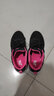 361°女鞋 跑步鞋女运动鞋秋冬季361度女鞋网面休闲鞋透气软底旅游鞋子 黑色/杜鹃粉 38 实拍图