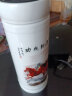 伊莲茶杯水杯保温杯办公个人旅行陶瓷景德镇双层青花瓷杯企业定制礼品 马到成功 实拍图