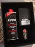 ZIPPO打火机黑冰150腾龙芝宝煤油防风定制高颜值送男朋友生日礼物实用 黑冰天长地久套装 实拍图
