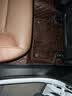 懒狼 沃尔沃XC90脚垫s90 s80l s60 V90CC XC60全包围真皮汽车脚垫 【头层牛皮】深咖色+耐磨碳纤丝  沃尔沃XC60专用 实拍图