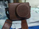 雨悦索尼ZV1M2相机包zv1微单ZV1F保护壳ZV1二代底座皮套挂绳配件便携 ZV1F/ZV1M2咖色皮套（可换电池） 实拍图