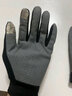 炫世柠檬 手套男户外登山攀岩防滑耐磨全指手套徒步爬山夏防晒运动骑行女 灰色  斜条纹    M 实拍图
