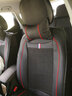 翰静2025新款汽车坐垫全包围四季通用皮座垫五座小车免拆汽车座套适于 黑红色 东南DX7DX3宝沃BX7BX5汉腾X7 X5 实拍图
