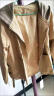 俞兆林（YUZHAOLIN）年轻妈秋冬装时尚短款毛呢短外套中年女士装洋气开衫夹克格子上衣 绿色 2XL(建议115-130斤) 晒单实拍图