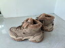 斯凯奇（Skechers）女鞋春加绒厚底老爹鞋中帮雪地靴防滑休闲鞋167338 实拍图