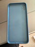 新爵 苹果x手机壳磨砂玻璃iphone xs max xr抗指纹镜头全包硅胶防摔超薄轻薄直角边 苹果xsmax【海军蓝】磨砂玻璃 实拍图