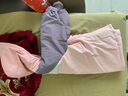 戴维贝拉（DAVE＆BELLA）童装防水衣服男童儿童外套女童秋冬宝宝加绒大童防风衣男孩女棉服 灰粉色DB4224558-T【夹棉加厚】 130 cm（建议身高120-130cm） 实拍图
