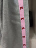 迪士尼女童裤子儿童运动裤休闲裤2026新外穿秋装长裤春秋卫裤童装 【加绒款】浅灰 SM97380 150 实拍图