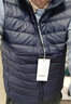 鸭鸭（YAYA）羽绒马甲男短款男士简约立领打底坎肩背心保暖马夹外套可外穿 藏青色 L (175) 实拍图