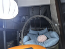 紫叶（ziye）双人吊篮吊椅室内阳台摇篮椅懒人摇椅藤椅双杆吊兰椅秋千 实拍图