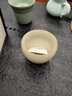易信米黄汝窑杯陶瓷单杯开片可养主人杯喝茶器家用喝茶杯功夫茶具配件 汝窑反口杯-米黄 实拍图