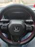 本田方向盘套手缝真皮思域crvxrv锋范雅阁十代凌派缤智汽车 黑皮红线（整张牛皮）-下单留言车型 实拍图