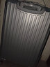 卡帝乐鳄鱼（CARTELO）行李箱女轻音万向轮拉杆箱男密码旅行箱大容量上学出差箱防刮皮箱 灰防刮钻石/拉链款 24英寸 /单人黄金尺寸 实拍图