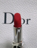 迪奥（Dior）口红烈艳蓝金772 哑光唇膏干枯玫瑰3.5g 生日礼物送女友 实拍图