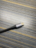 绿联 安卓Micro USB数据线 2A快充充电器线电源线适用华为小米oppo三星vivo手机 铝壳升级款-深邃黑0.25米 实拍图