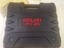 德力西（DELIXI）手电钻锂电钻电动螺丝刀家用充电式手钻电起子电批电动工具箱套装 实拍图