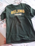 国安北京国安2023新赛季球迷字母印花款主场色T恤男夏季户外运动短袖 绿色 XL码 实拍图