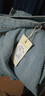 【店长推荐  69两条】裤子男夏秋季宽松直筒牛仔裤男潮牌网红韩版百搭裤子阔腿裤潮流百搭裤子坠感裤子 浅蓝色+深蓝色【两件装】 3XL 实拍图