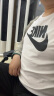 耐克（NIKE） 短袖T恤男装夏季新款圆领半袖上衣休闲时尚大勾子logo文化T恤衫 AR5005-101/经典白黑/纯棉亲肤 L 实拍图