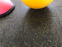 更强（Strongym）健身房橡胶运动地垫减震隔音防滑耐磨哑铃杠铃力量区健身地板地胶 50*50*3.0cm/单块（卡扣拼接型） 实拍图