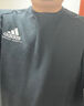 阿迪达斯（adidas）卫衣男圆领套头衫春季防风保暖长袖外套 黑白（棉） 2XL  实拍图