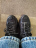 骆驼（CAMEL）老爹鞋女网面厚底老爹鞋舒适增高运动休闲运动鞋子 L24S283078R黑色 【加绒款】 36 实拍图