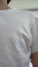 南极人（Nanjiren）儿童t恤男女童打底衫夏季圆领棉质白t中大童休闲百搭短袖 白色150 晒单实拍图