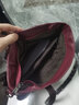VQGT情人节包包女包托特包新款百搭女士通勤手提包轻奢时尚单肩斜挎包 酒红色 实拍图