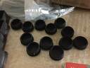 聚梦五金不锈钢管胶套圆管内塞桌子脚垫闷头塑料扣管塞堵头椅子脚套封口盖 32MM圆内塞【加厚】 实拍图