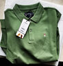 暇步士（Hush Puppies）男装秋季基础多彩长袖POLO衫 034浅绿3 L 实拍图