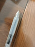 uni三菱圆珠笔SXN-1000占士甸圆珠笔原子 笔0.7mm舒适金属杆中油笔可换笔芯黑笔软握签字笔 银杆色+0.5黑中性笔芯*5支 实拍图