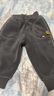 巴拉巴拉童装儿童长裤男童女童摇粒绒裤子冬装束脚休闲裤 铁灰20602 90 cm 实拍图