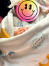 童泰秋冬0-6月婴儿男女宝宝衣服蝴蝶哈衣连体衣 TS23D164 蓝色 52 实拍图