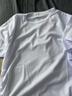 冰丝速干短袖T恤男夏季宽松户外跑步透气短袖男士健身运动服上衣 【高质量冰丝凉感清仓】佰T015白 M 建议体重85-95斤可穿 实拍图